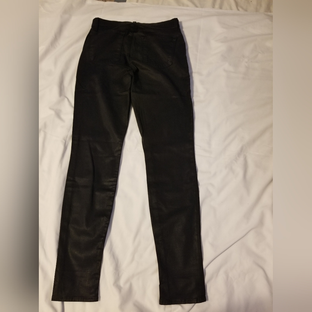 J Brand María Hihg Rise Skinny Jeans Black Size 30 - Picture 5 of 11